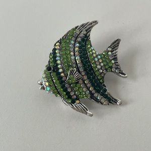 Vintage Angelfish Pin